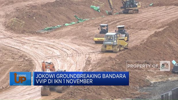 Jokowi Groundbreaking Bandara VVIP di IKN 1 November