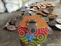 Kalimba dari Batok Kelapa Menembus Pasar Afrika, Cuan Rp 200 Juta per Bulan