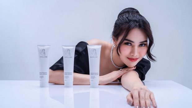 Kar Katherine bikin produk bodylotion sendiri.
