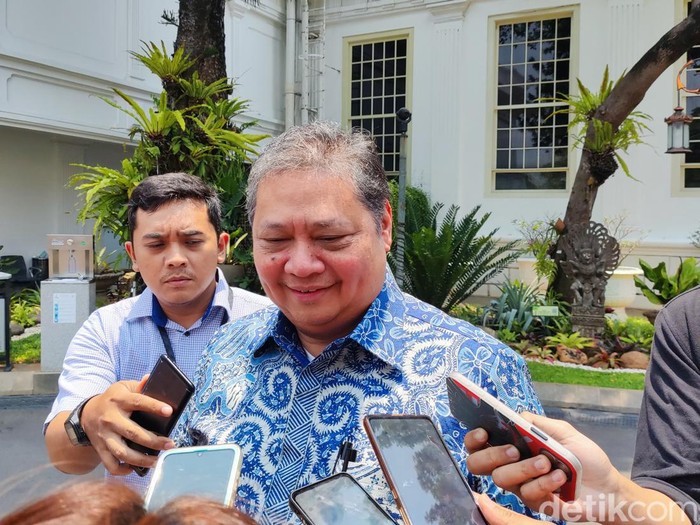 Ketum Golkar Airlangga Hartarto (Marlinda/detikcom)