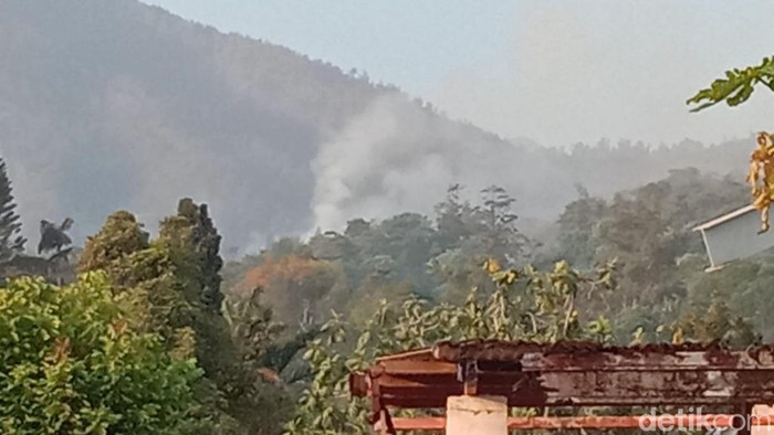 Kondisi terkini kebakaran Gunung Arjuno