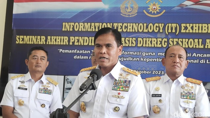 KSAL Laksamana TNI Muhammad Ali. (Annisa/detikcom)
