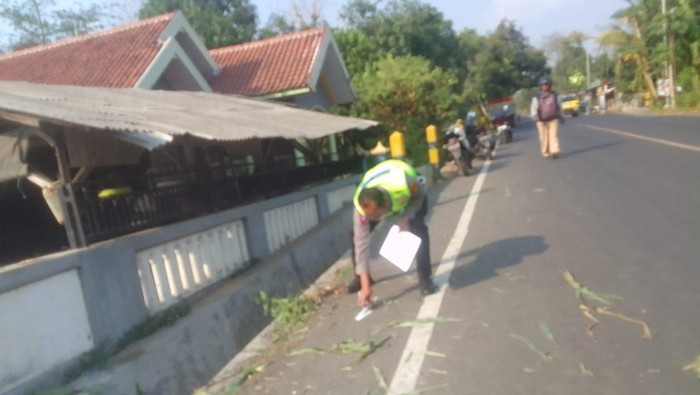 Lokasi kecelakaan Kades Boto Probolinggo