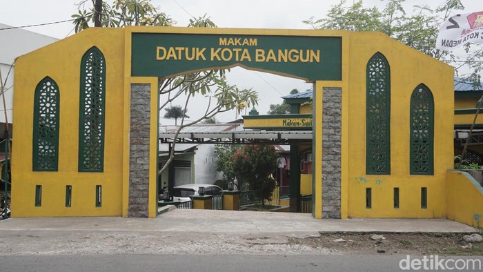 Makan Datuk Kota Bangun di Medan. (Goklas Wisely/detikSumut)