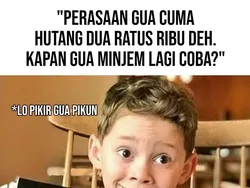 Meme Sulitnya Nagih Utang, Drama Banget Deh!