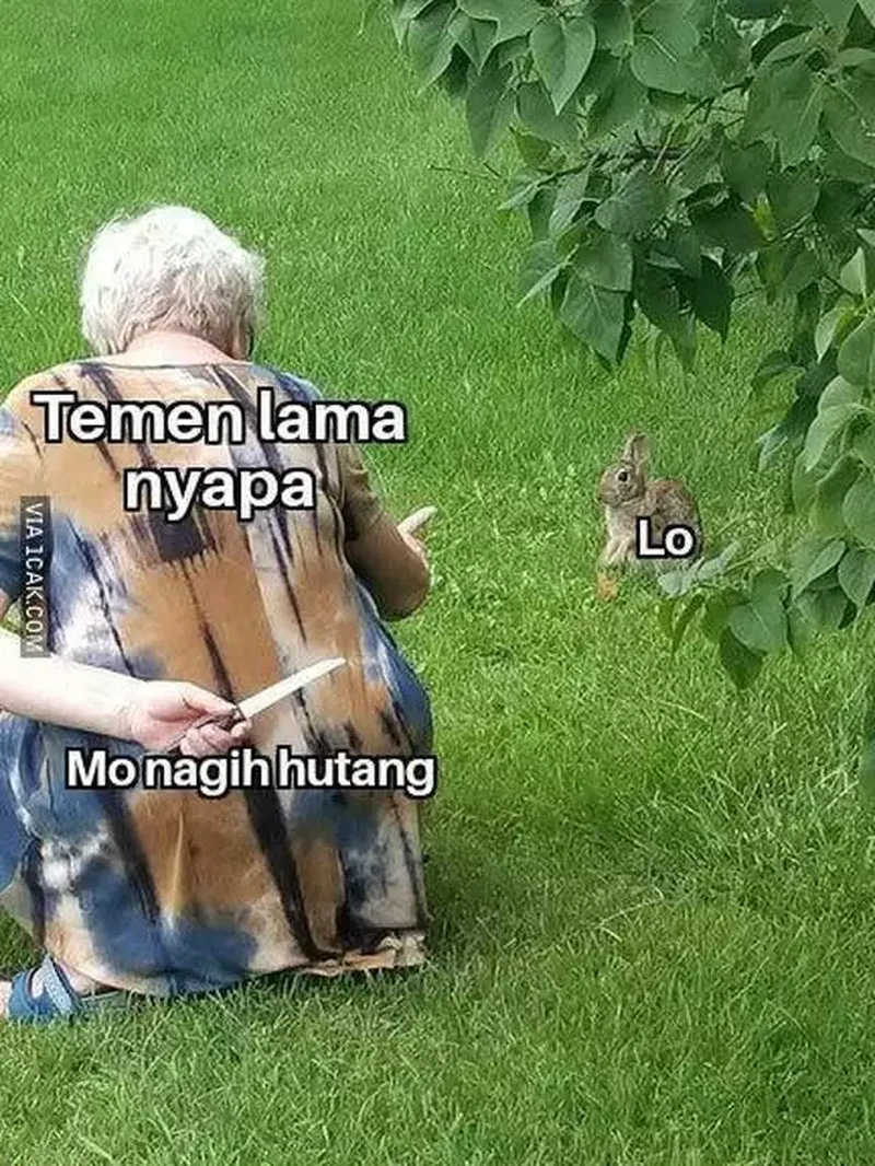 Konon, menagih hutang adalah tugas paling berat di muka bumi. Tetap semangat dan perkuat batin buat kamu yang sedang nagih hutang!