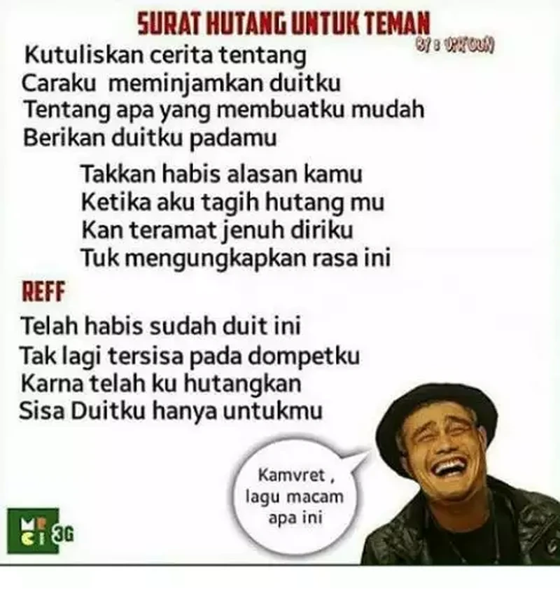 Konon, menagih hutang adalah tugas paling berat di muka bumi. Tetap semangat dan perkuat batin buat kamu yang sedang nagih hutang!