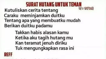 Nadanya pakai lagu Surat Cinta untuk Starla dari Virgoun. Foto: Facebook/MemeAndRageComicIndonesia