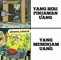 Konon, menagih hutang adalah tugas paling berat di muka bumi. Tetap semangat dan perkuat batin buat kamu yang sedang nagih hutang!