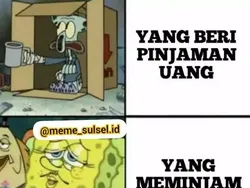 Meme Sulitnya Nagih Utang, Drama Banget Deh!