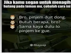Meme Sulitnya Nagih Utang, Drama Banget Deh!