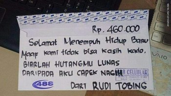 Dah, lunas. Foto: : Instagram/videoviral180