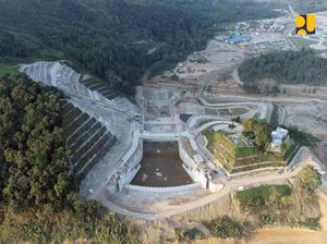Mengintip Proyek Bendungan Ameroro yang Bakal Diresmikan Akhir Tahun Ini