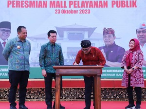 Pacu Kemudahan Usaha, MenPAN-RB Resmikan Mal Pelayanan Publik di Bali