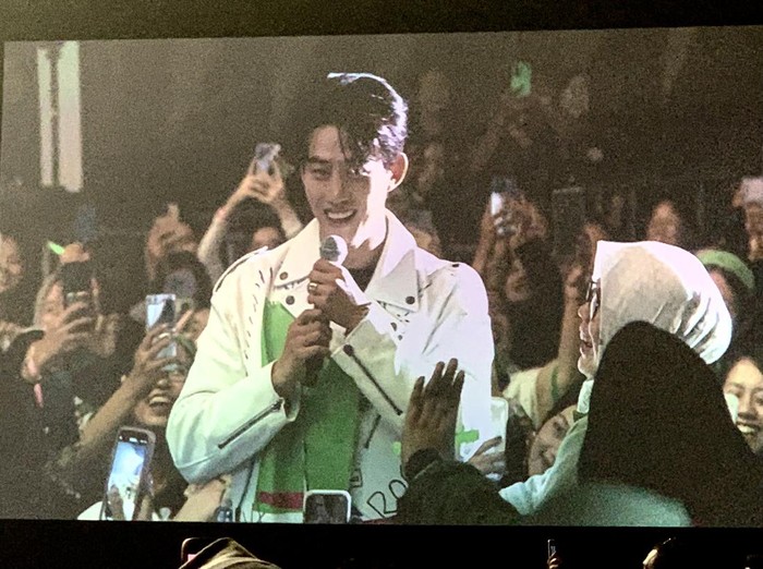 Momen fanmeeting Ok TaecYeon di Jakarta.