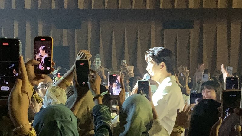 Momen fanmeeting Ok TaecYeon di Jakarta.