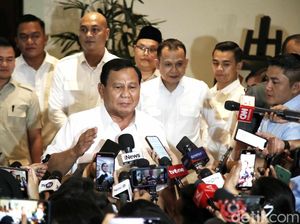 Prabowo: Semua Partai Termasuk PDIP Ada Dinasti Politik