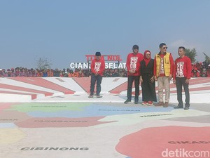 Seriusi Pemekaran, Ini Monumen Titik Nol Cianjur Selatan