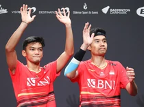 Kalah dari Wakil Denmark, Bagas/Fikri Runner Up French Open 2023