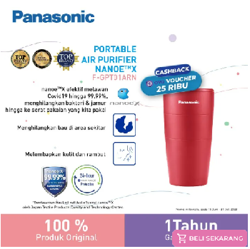 Panasonic Portable Air Purifier NanoeX