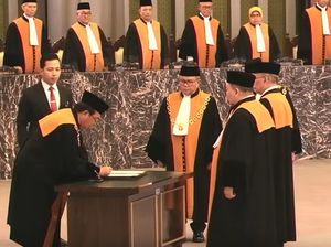Hakim Agung Suharto Dilantik Jadi Ketua Muda MA Bidang Pidana