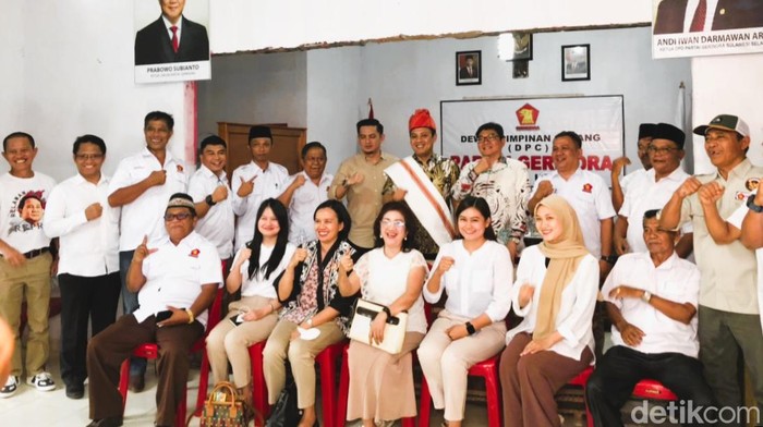 Pengurus DPC Gerindra Toraja Utara, Sulsel.