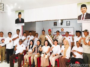 DPC Gerindra Toraja Utara Target 100 Ribu Suara Menangkan Prabowo-Gibran