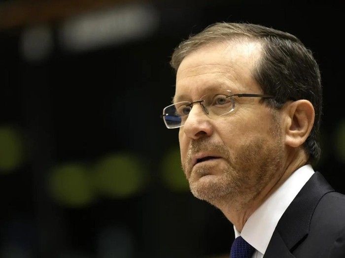 Presiden Israel Isaac Herzog (AP Photo/Virginia Mayo)