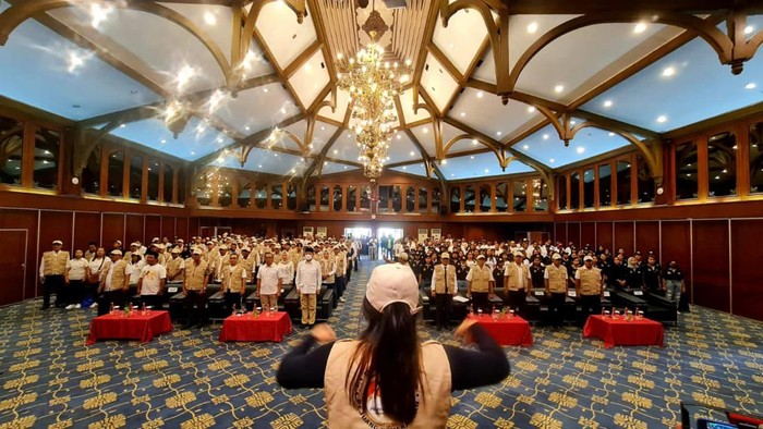 Relawan Perjuangan-Jager Pager Jawo Deklarasi Dukung Prabowo Capres