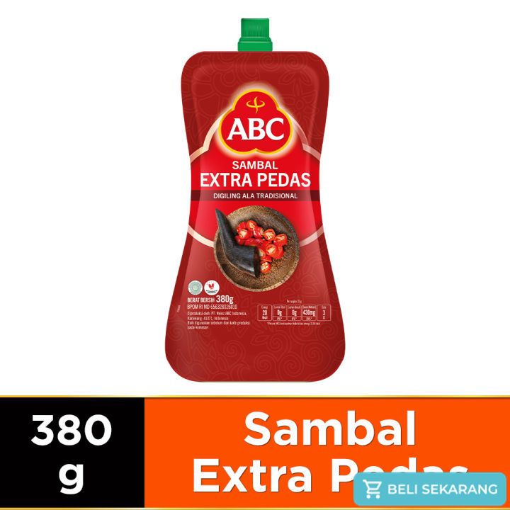 Sambal ABC Extra Pedas 380 g