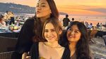 Liburan di Bali, Syifa Hadju Nikmati Tea Time dan Hangout di Beach Club