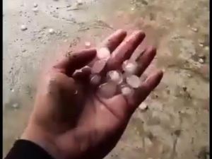 Beredar Video Hujan Es di Sragen, Begini Faktanya