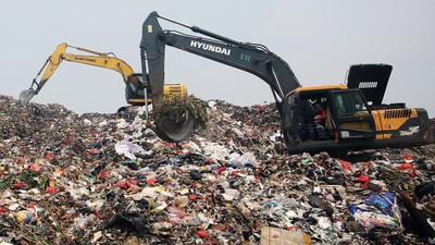 TPA Rawa Kucing Kembali Dibuka Pasca Kebakaran