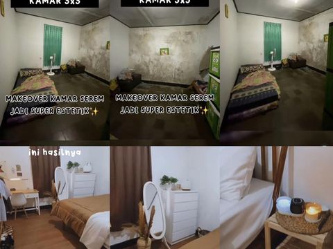 Wanita ini berhasil menyulap kamar 'seram' menjadi aesthetic bernuansa minimalist Korean style. Wanita ini berhasil menyulap kamar 'seram' menjadi aesthetic bernuansa minimalist Korean style.
