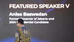 Potret Anies Baswedan Hadiri US-Indonesia Invesment Summit