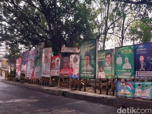 Bawaslu Kota Malang soal Baliho Parpol yang Semrawut: Tidak Melanggar