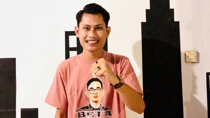 Ketua Beta Gibran Jambi, Eldaniel Siallagan.