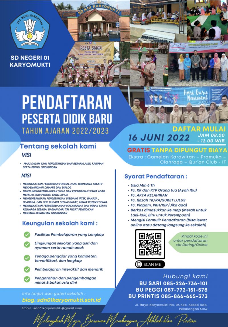 Brosur pendaftaran