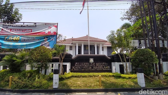 Gedung Kejaksaan Negeri Kabupaten Magelang. Foto diunggah Selasa (24/10/2023).