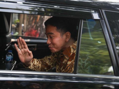 Gubran Rakabuming Raka.  (Andhika Prasetia/detikcom)