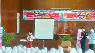 Potret Siswa SD Al Hikmah Belajar Keuangan Negara dari Kemenkeu Mengajar