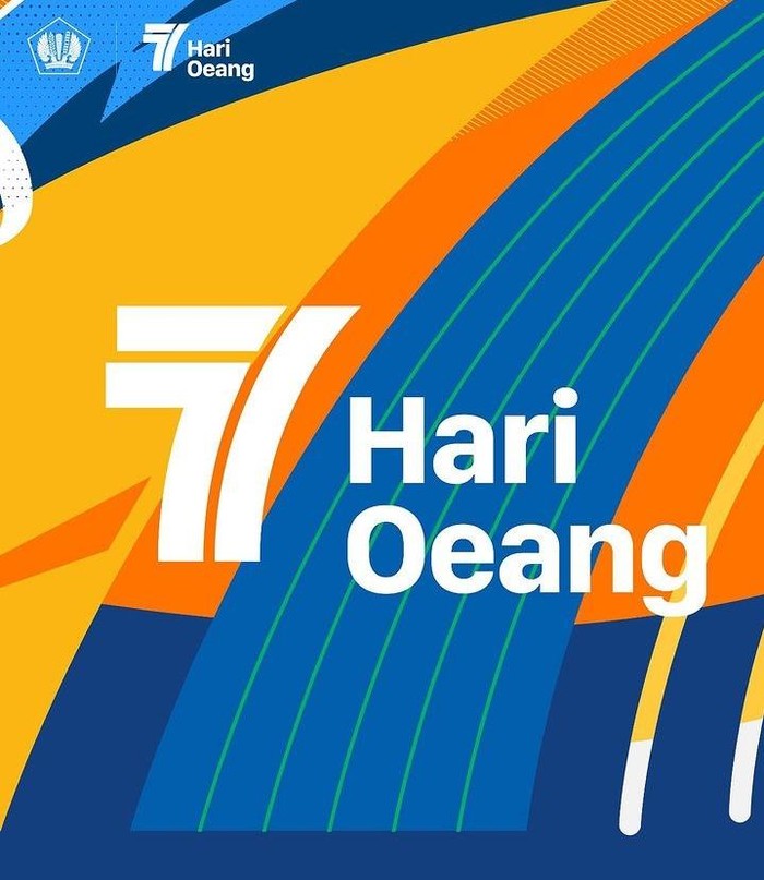 Logo Hari Oeang RI 77