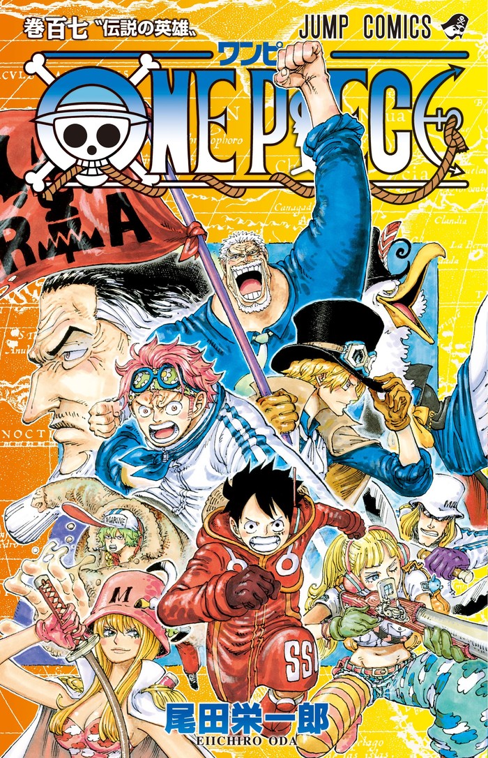 Manga One Piece volume 107