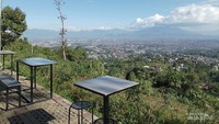 Keindahan kota dari atas ketinggian