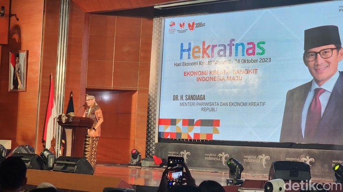 Menparekraf Sandiaga Uno