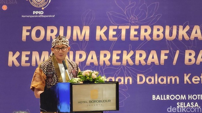 Menparekraf Sandiaga Uno
