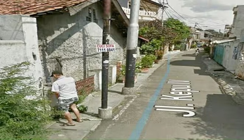 Momen Aneh Google Street View