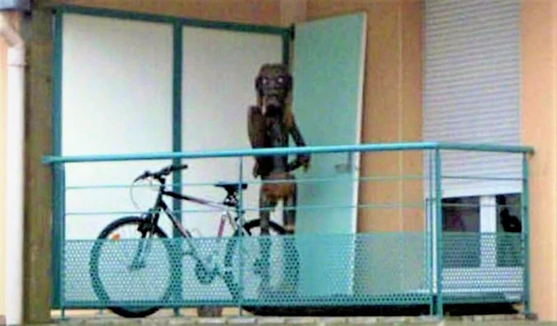 Momen aneh google street view