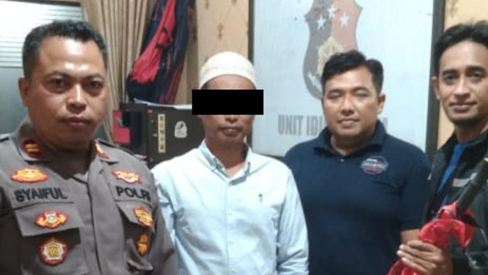 Pelaku pembunuhan di Pamekasan saat ditangkap
