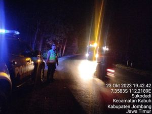 Polres Lamongan Maksimalkan Patroli di Jalur Rawan Pelemparan Batu